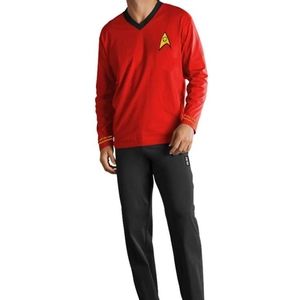 NWT Star Trek TOS Engineering Cosplay Pajamas